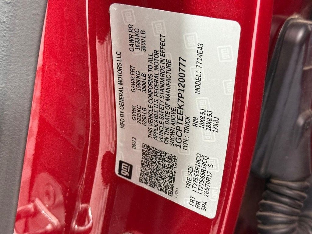 2023 Chevrolet Colorado Trail Boss