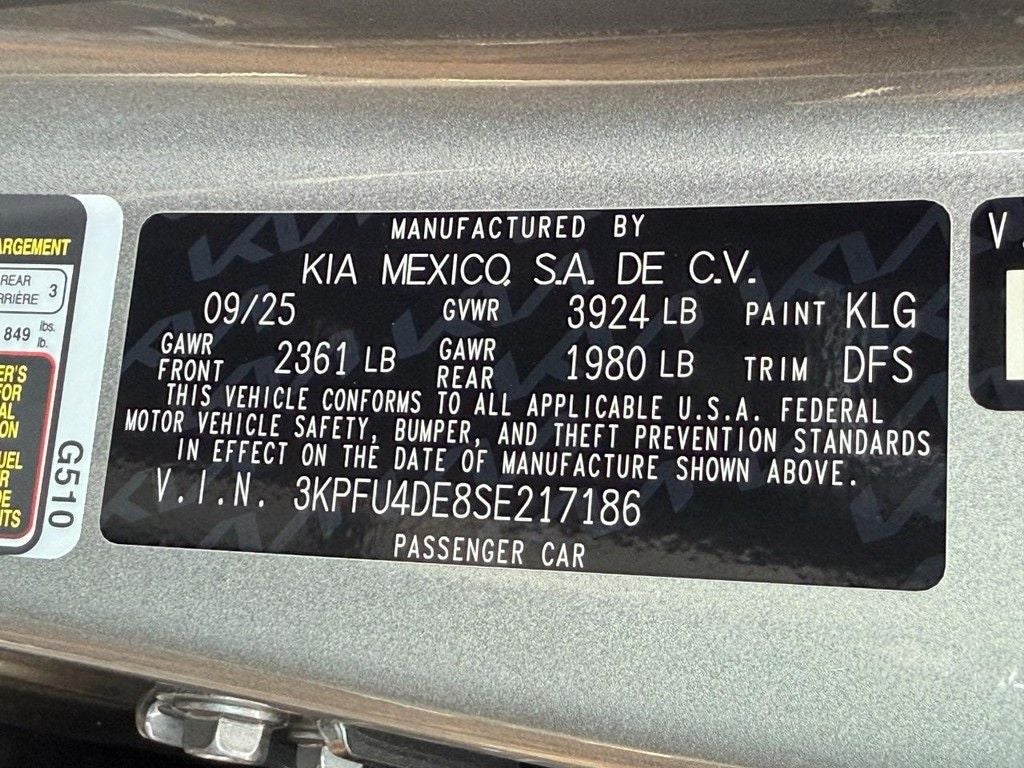 2025 Kia K4 EX
