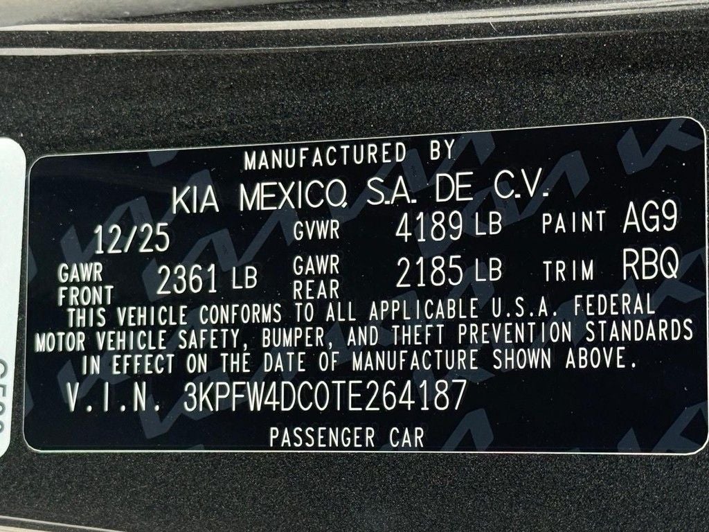 2026 Kia K4 GT-Line Turbo