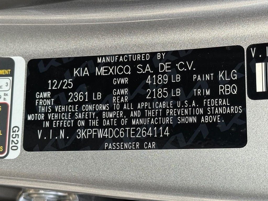 2026 Kia K4 GT-Line Turbo