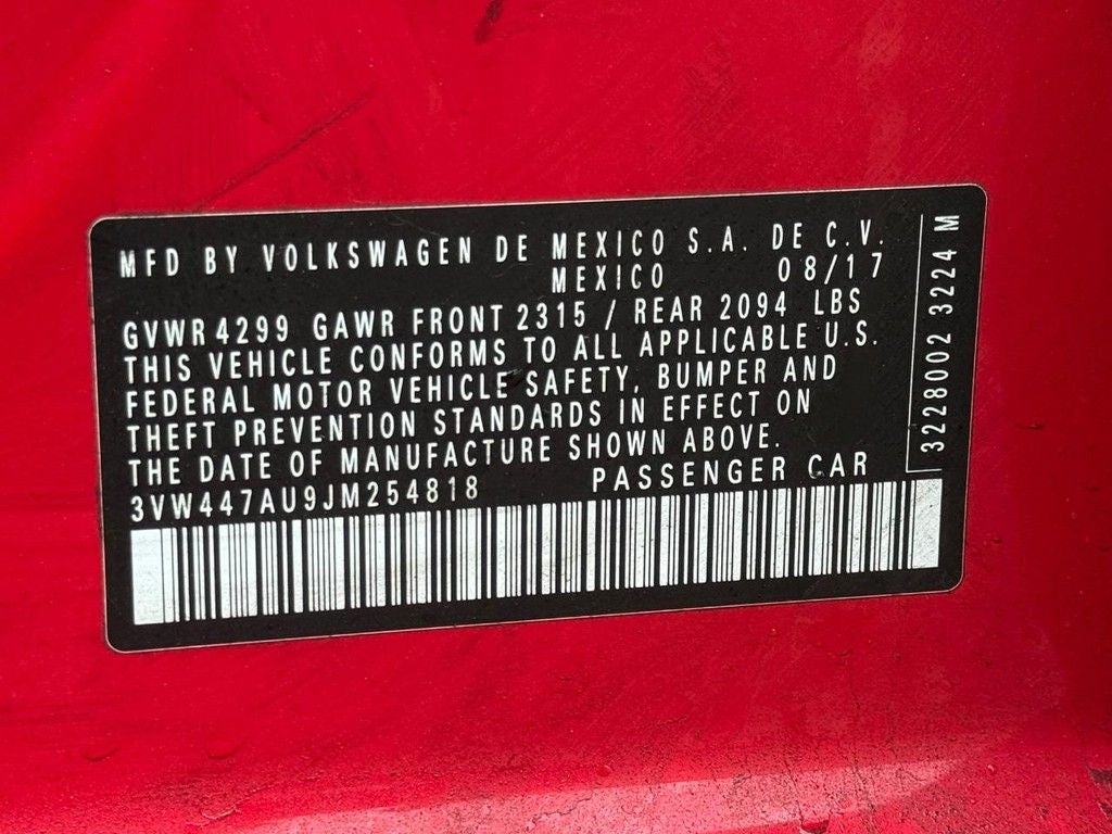 2018 Volkswagen Golf GTI Autobahn