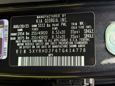 2026 Kia Sorento X-Line EX