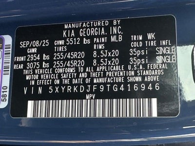 2026 Kia Sorento X-Line SX