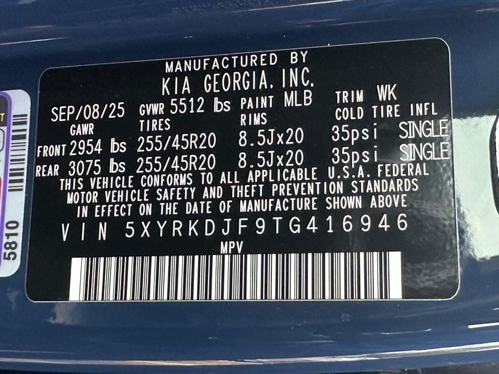 2026 Kia Sorento X-Line SX