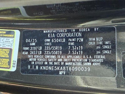 2026 Kia Carnival Hybrid SX Prestige