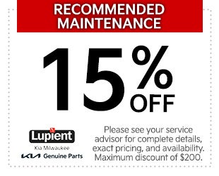 Recommended Maintenance