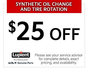 Synthetic Oil Change and Tire Rotation